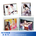 3D Sublimation Blanks Crystal Photo Frame with Sublimation Machine